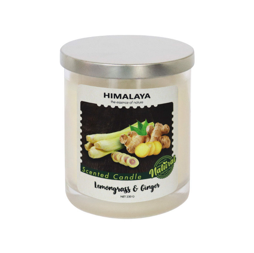 Nến Thơm Himalaya Hương Thiên Nhiên Lemongrass & Ginger (230g)